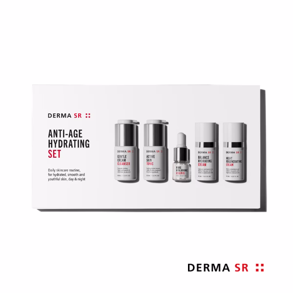 DERMA SR Anti-Age Hydrating Set- vlažilna nega za zrelo kožo