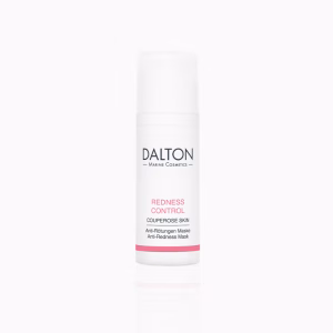 Dalton Redness Control Anti-Redness Mask je maska za krepitev kapilar za kožo, nagnjeno k rdečici, kuperozi in rozacei.