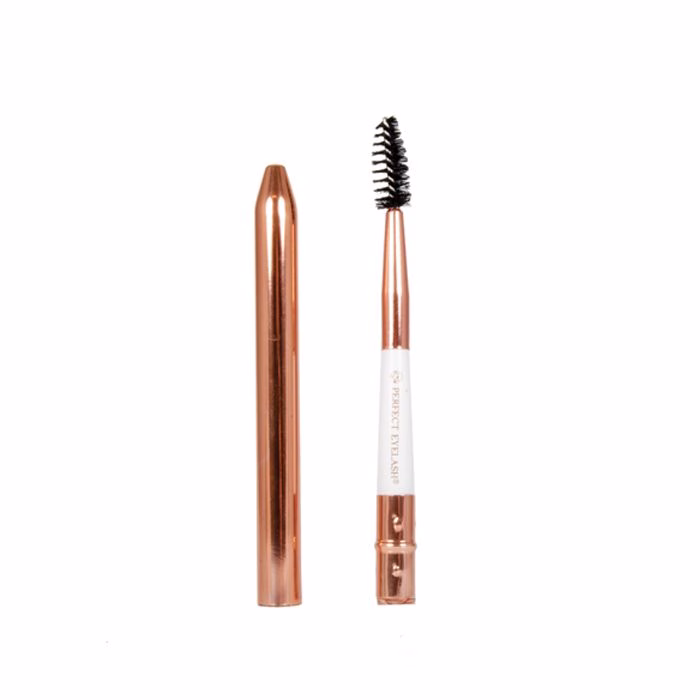 Kovinska krtačka za trepalnice in obrvi PE Cosmetics.
